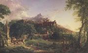 Thomas Cole The Departure (mk13) painting